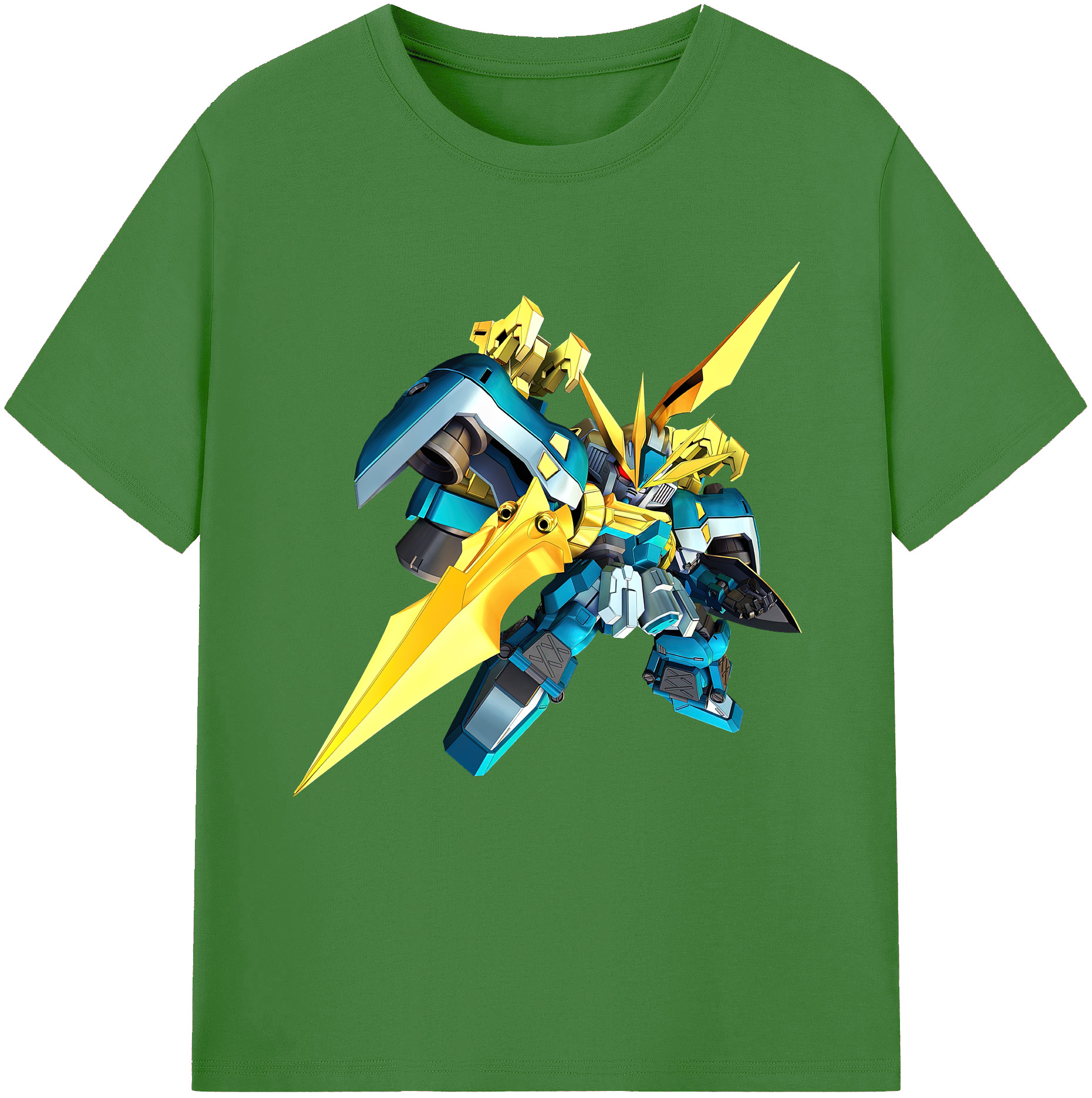 （画像用） 機動戦士ガンダム Mobile Suit Gundam レディースカジュアルプリントTシャツ（綿100％）